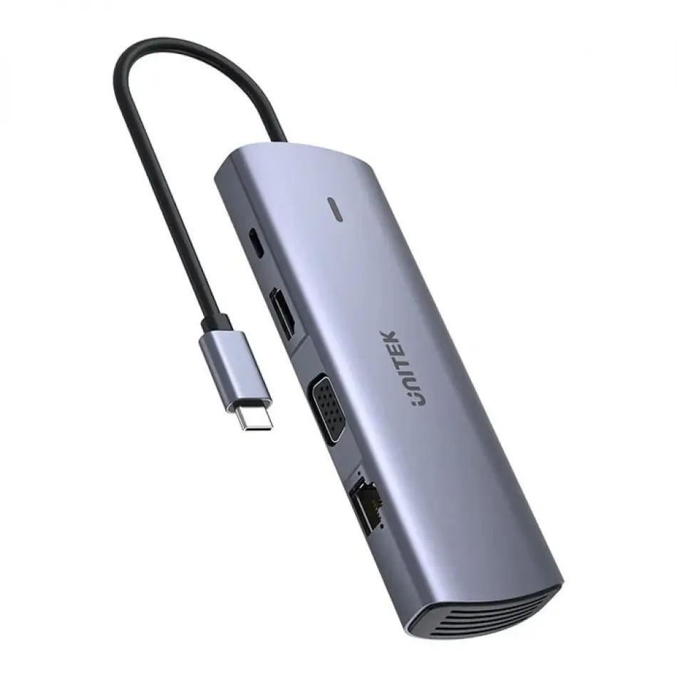 UNITEK USB-C 9 IN 1 UNIVERSAL DOCK STATION (D1113A)
