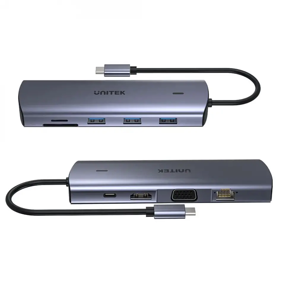 Unıtek Usb-c 9in1 Unıversal Dock Statıon (d1113a)