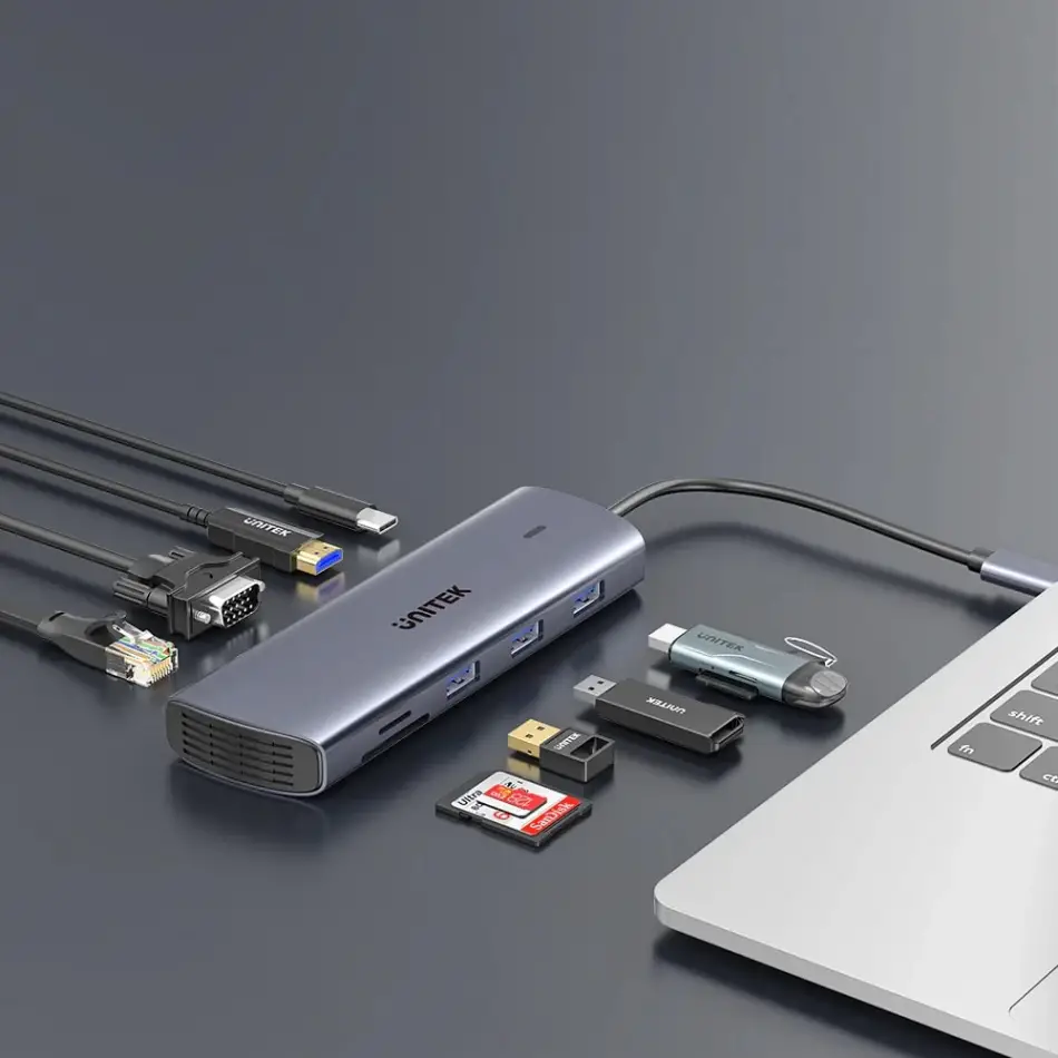 Unıtek Usb-c 9in1 Unıversal Dock Statıon (d1113a)