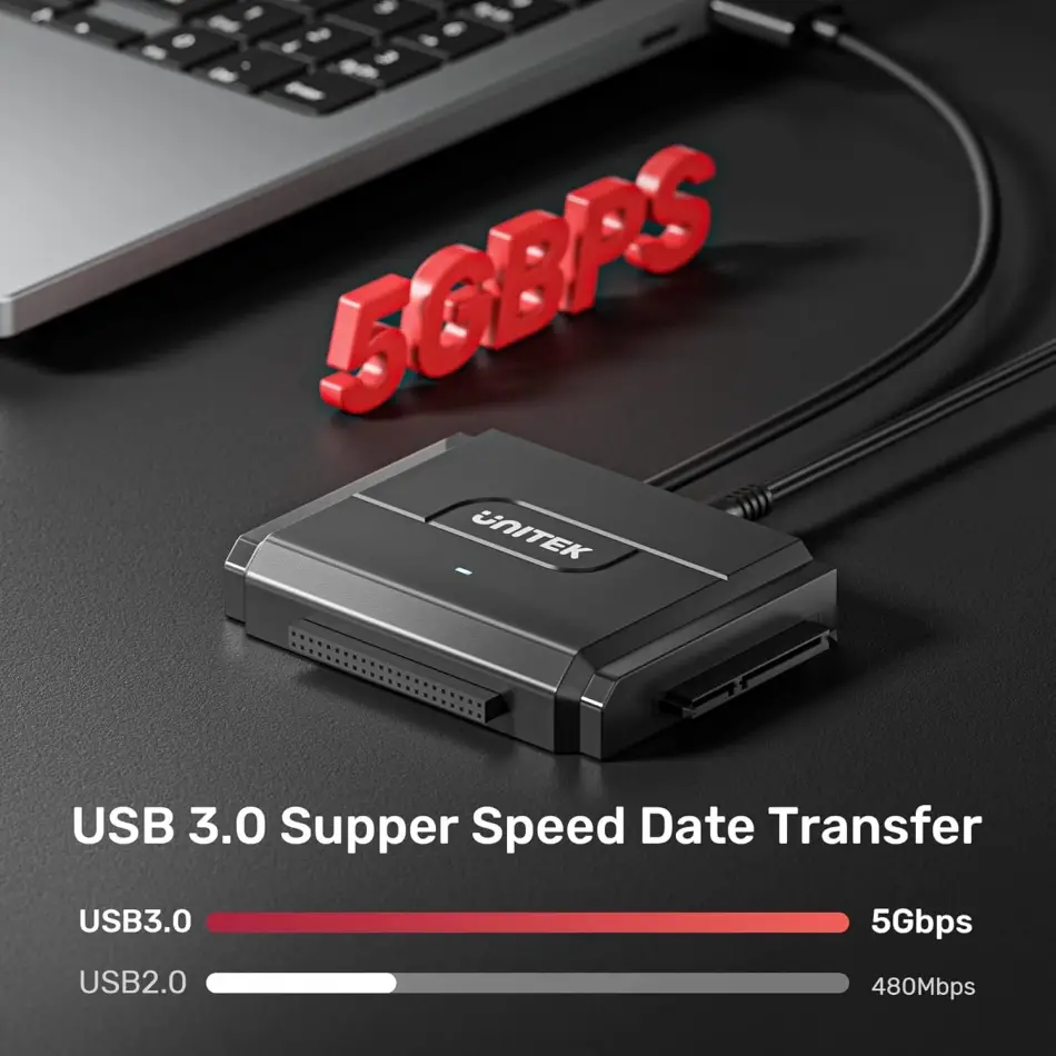 Unıtek Usb3.0 To Ide + Sata Iı Dönüştürücü(y-3324)