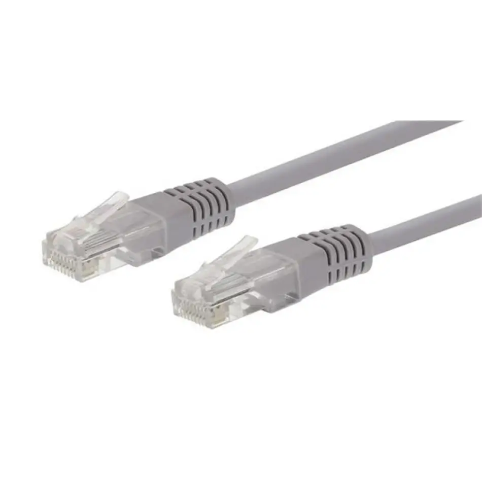 Uranıum Cat6 Utp Lszh Patch Cord 26awg 250mhz 0.20m Gri Renk