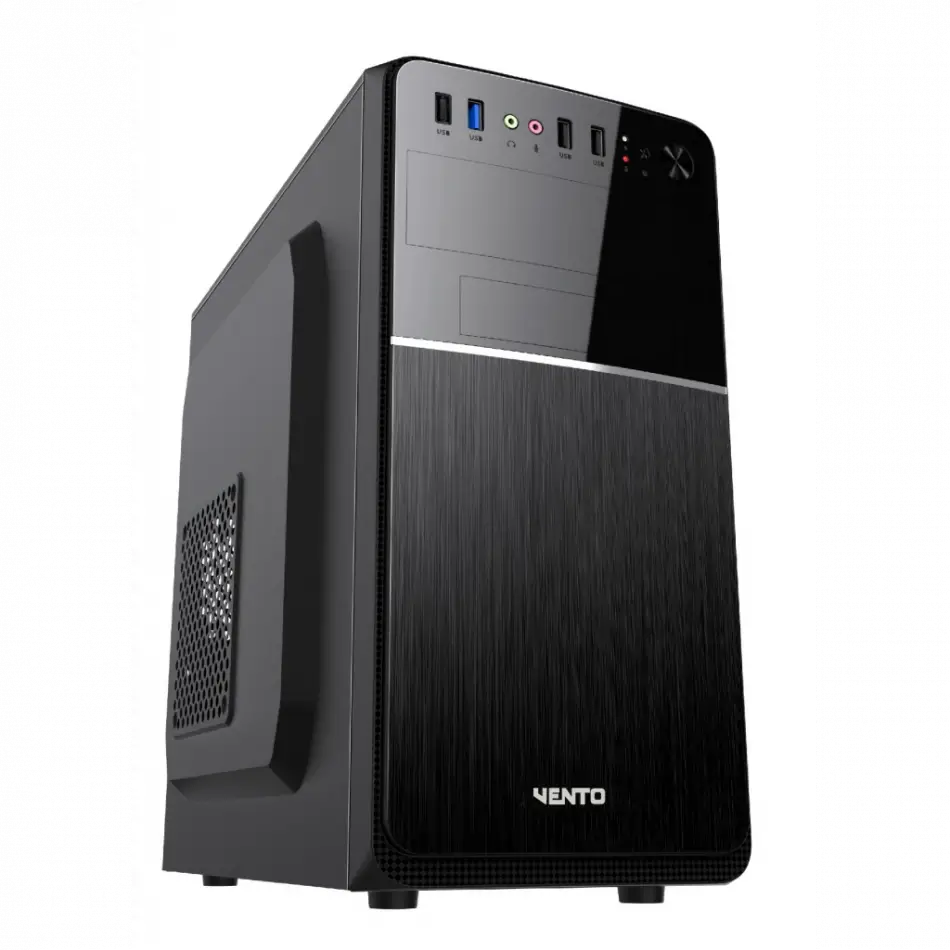 Vento Tml0117 Mid Tower, Peak 400w Siyah, Atx Kurumsal Kasa