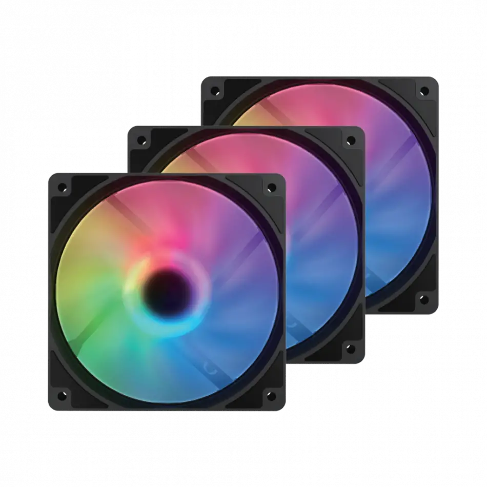 Vento Vf1200fc, 120mm, Argb, Kasa Fanı, 3-lü Paket