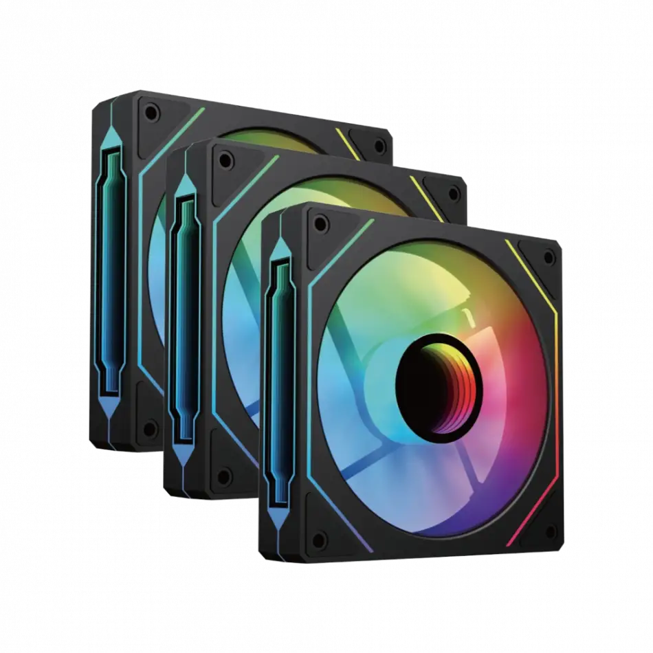 Vento Vf1202fı, 120mm, Argb, Kasa Fanı, 3-lü Paket