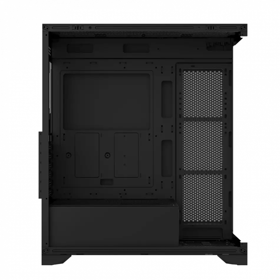 Vento Vg4202fla Atx Tower, 750w 80+ Siyah,  Temperli Cam, Rgb, Mesh, Atx Gamıng Kasa