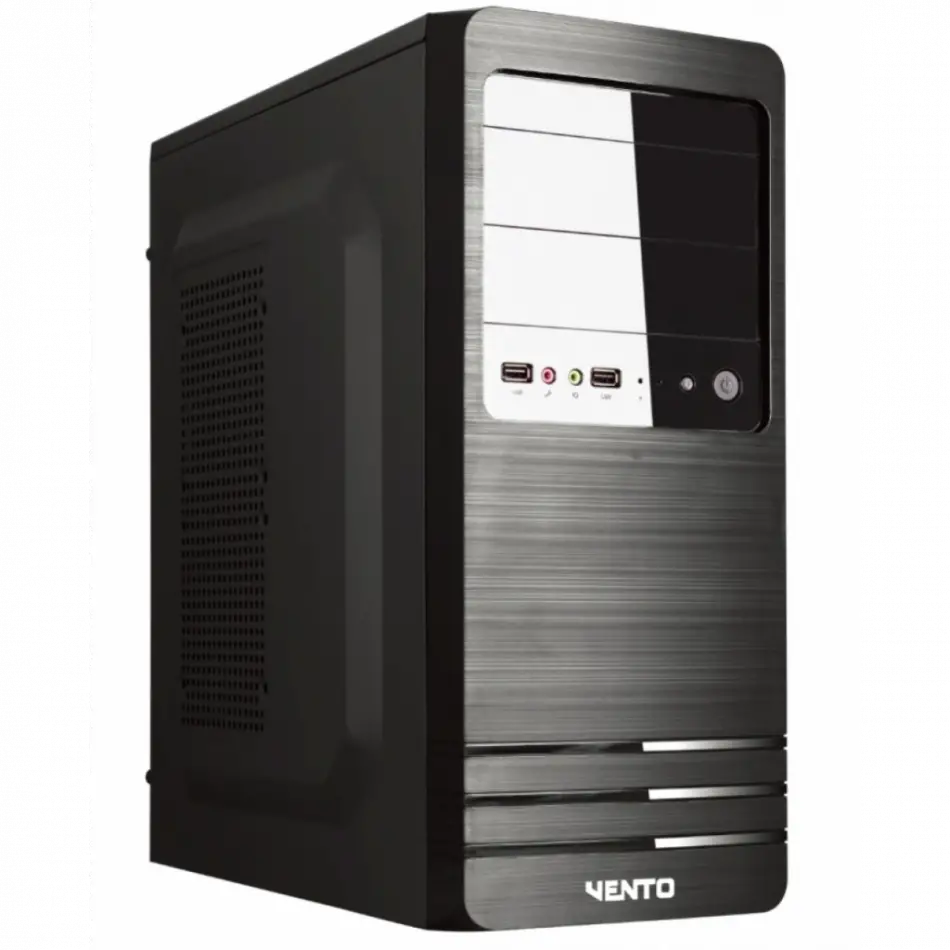 Vento Vs114f Mid Tower, 400w Siyah, Kurumsal Kasa