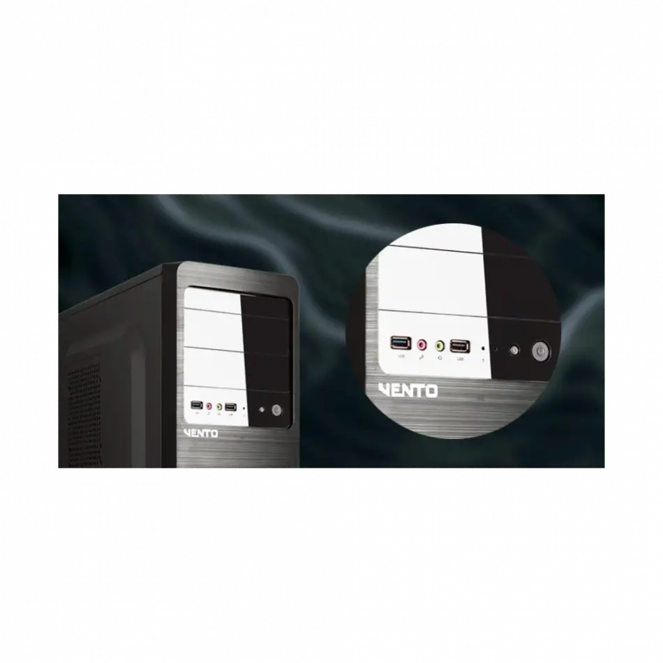 Vento Vs114f Mid Tower, Peak 500w Atx Kurumsal Kasa