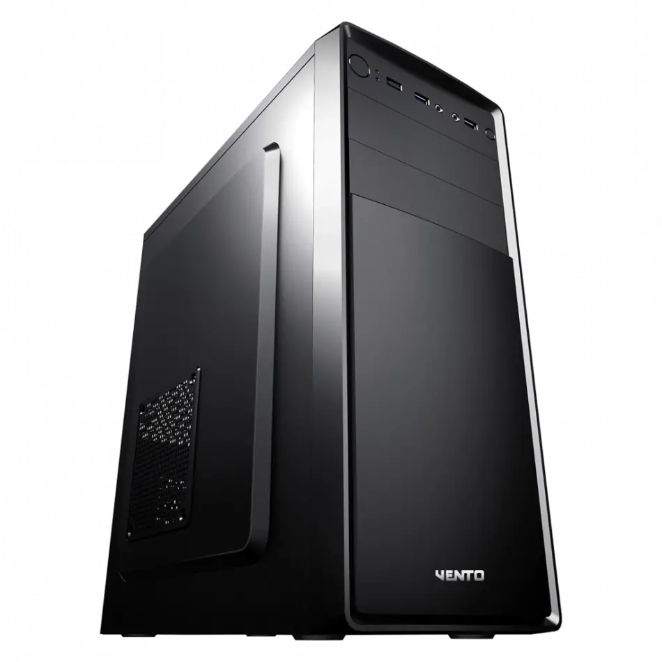 Vento Vs121s Mid Tower, 650w 80+ Siyah, Atx Kurumsal Kasa