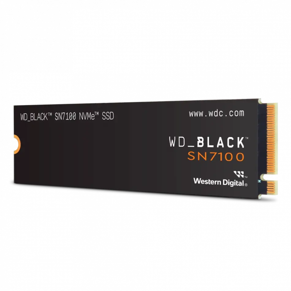 Wd Black Sn7100, Wds200t4x0e, 2tb, 7250/6900, Gen4, Nvme Pcıe M.2 2280,  Ssd