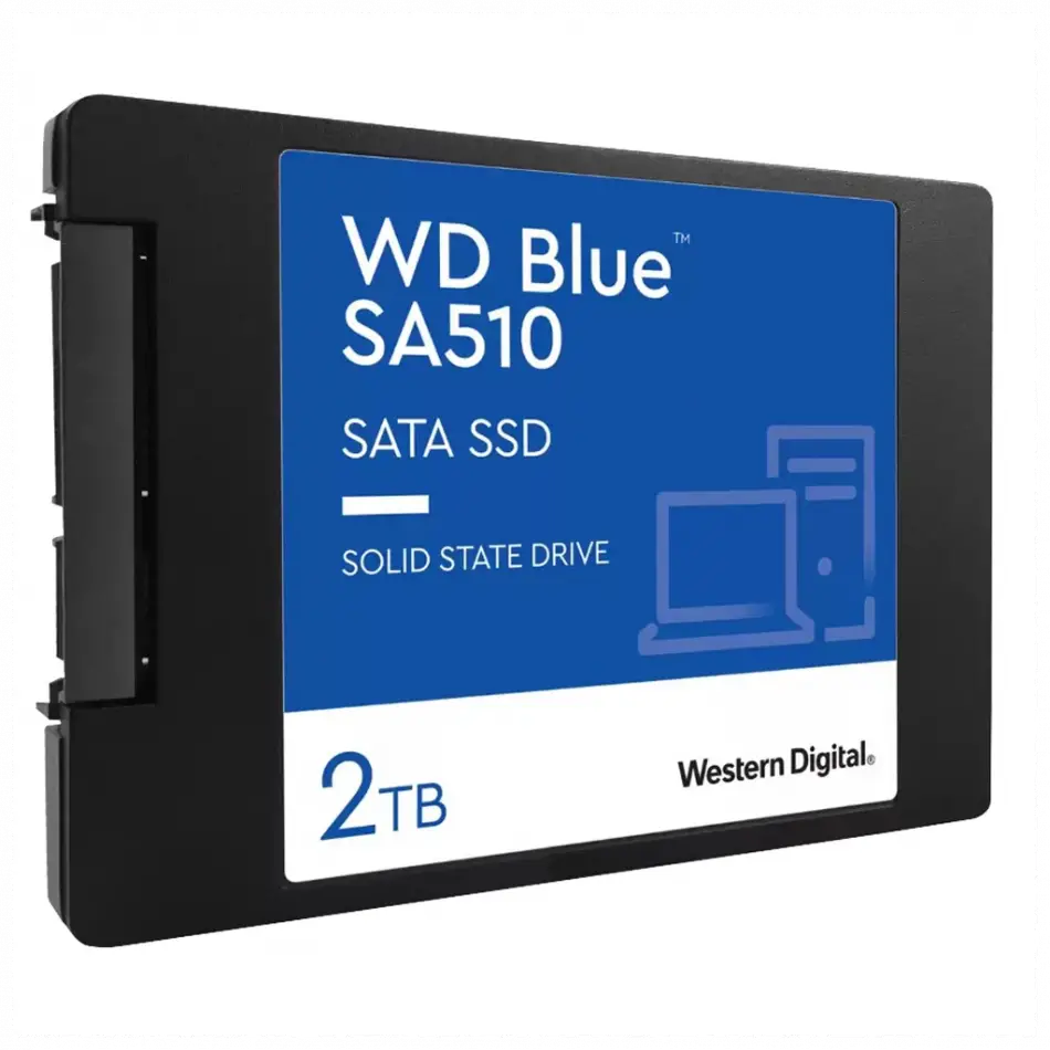 Wd Blue Sa510, Wds200t3b0a, 2tb, 560/510, 3d Nand, 2,5 Sata, Ssd