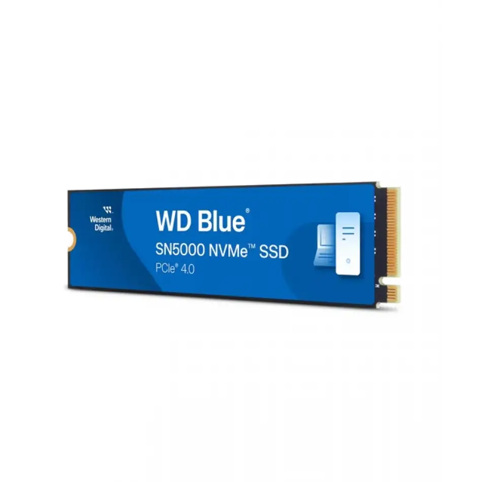 Wd Blue Sn5000, Wds100t4b0e, 1tb, 5150/4900, Gen4, Nvme Pcıe M.2 2280,  Ssd