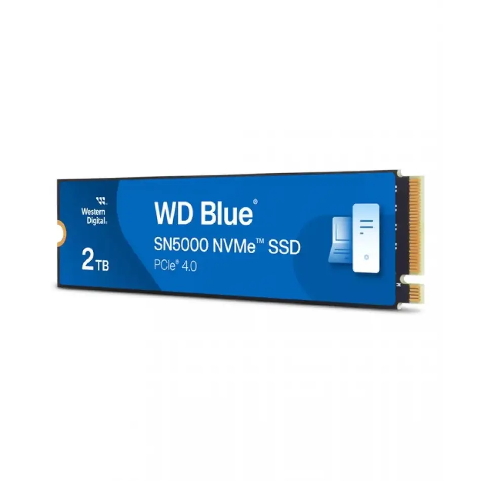 Wd Blue Sn5000, Wds200t4b0e, 2tb, 5150/4850 Gen4, Nvme Pcıe M.2 2280,  Ssd