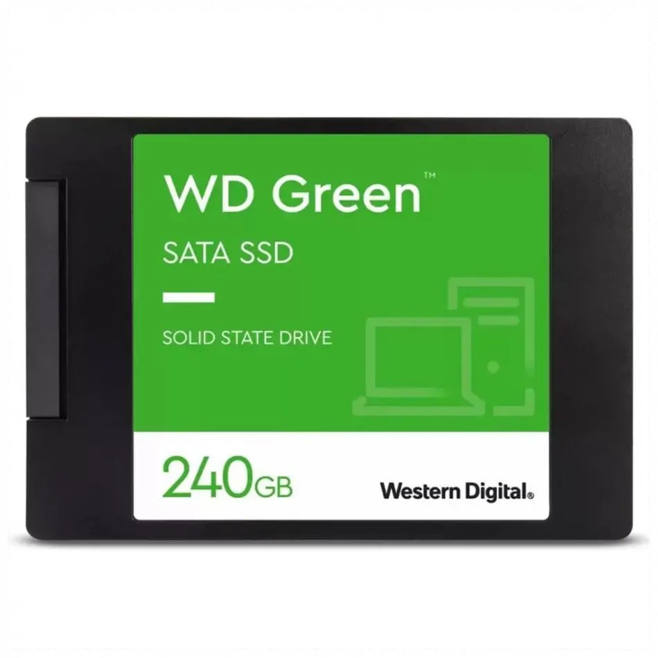 Wd Green, Wds240g3g0a, 240gb, 545/465, 3d Nand, 2,5 Sata, Ssd