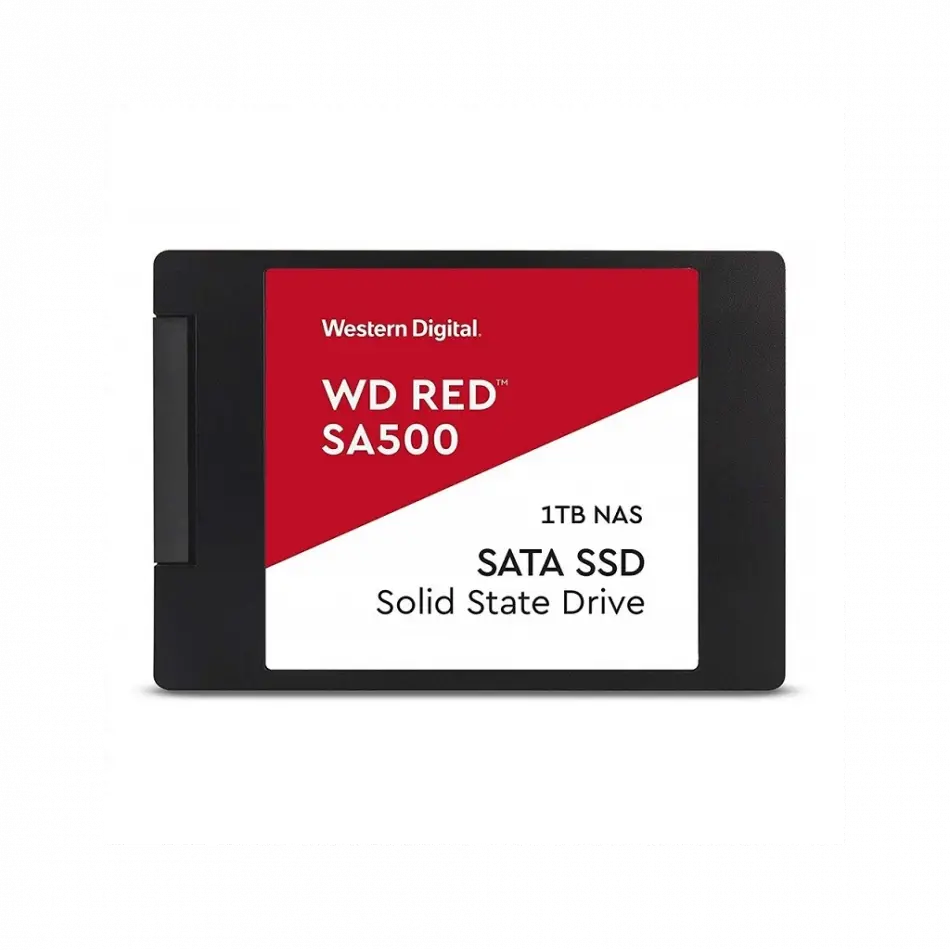 Wd Red Sa500, Wds100t1r0a, 1tb, 560/530, Server Ve Nas İçin Enterprise, 2,5 Sata, Ssd