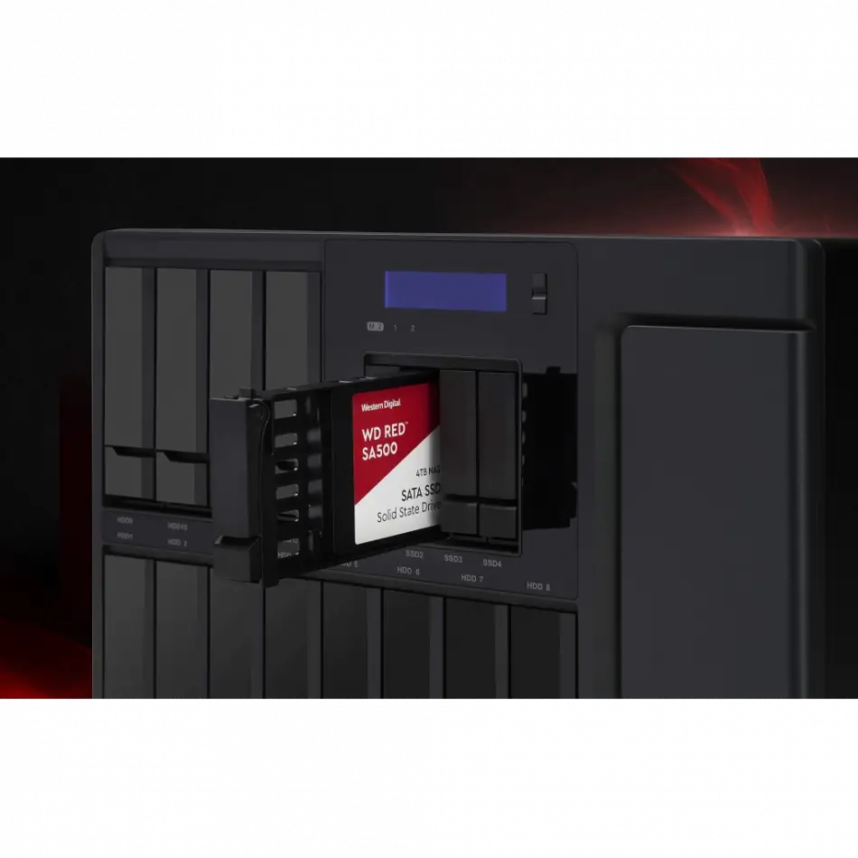 Wd Red Sa500, Wds200t2r0a, 2tb, 560/530, Server Ve Nas İçin Enterprise, 2,5 Sata, Ssd