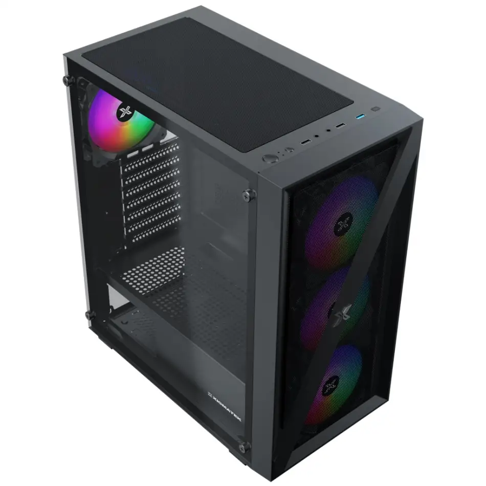 Xigmatek En40979, Blade, 650w 80+, Mesh Panel, Tempered Glass, Rainbow, Atx Gamıng Kasa