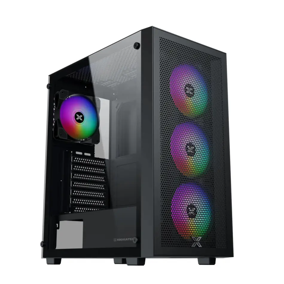 Xigmatek En41518, Gaming Z Odın, 650w, Mesh Panel, Tempered Glass, Argb, Atx Gamıng Kasa