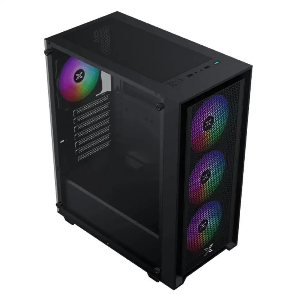 Xigmatek En46469, Sky Iı Odın Iı, 750w, Mesh Panel, Tempered Glass, Rgb, Atx Gamıng Kasa