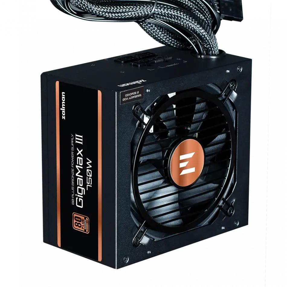 ZALMAN GIGAMAX III  750W ZM750-GV3 80+ BRONZE POWER SUPPLY
