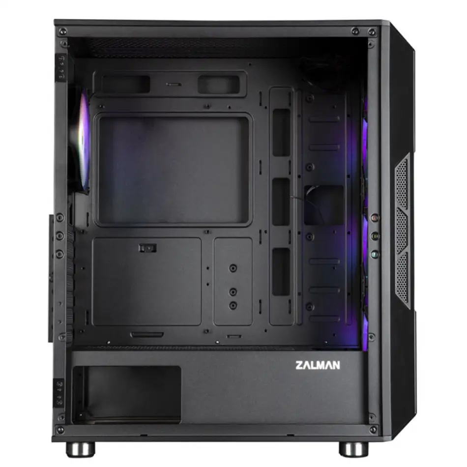 Zalman I3 Neo Black, Megamax, 700w 80+, Mesh Panel, Tempered Glass, 4x120mm Rgb Fan, Atx Gamıng Kasa