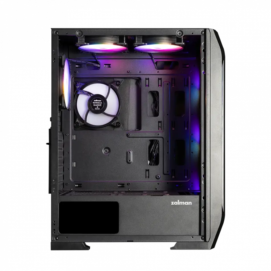 Zalman N7 Plus V2, 700w 80+, Mesh Panel, Tempered Glass, 6x120mm Rgb Fan, Atx Gamıng Kasa