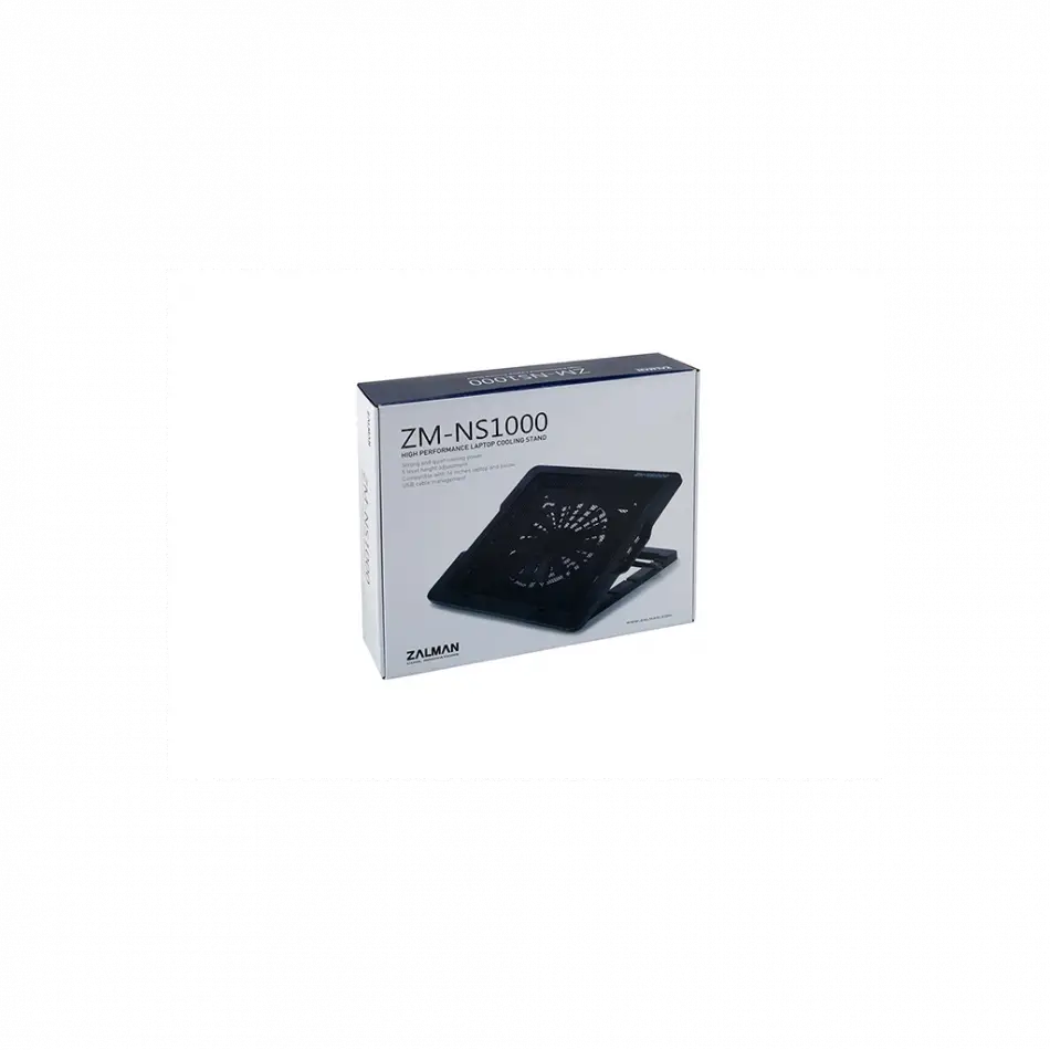 Zalman Ns1000, 16, 18cm Fan,  5 Kademeli Ayarlanabilir Yükseklik, Notebook Soğutuculu Stand