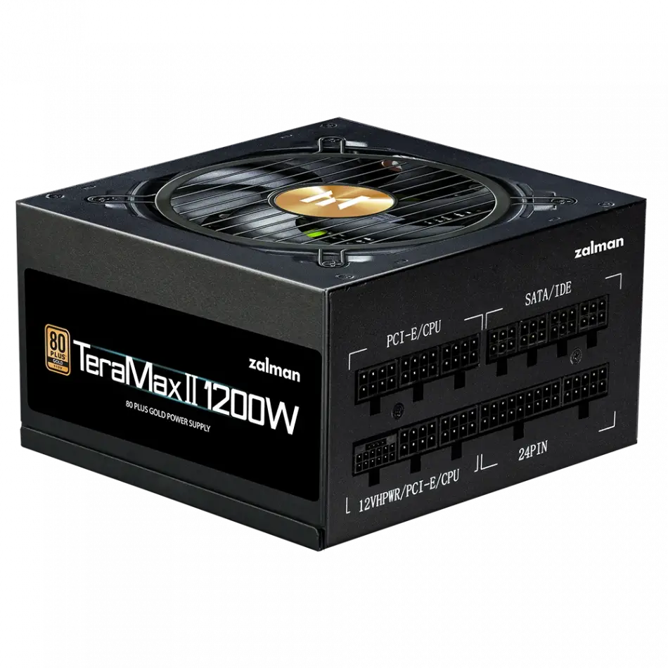 ZALMAN TERAMAX II 1200W ZM1200-TMX2 80+ GOLD POWER SUPPLY