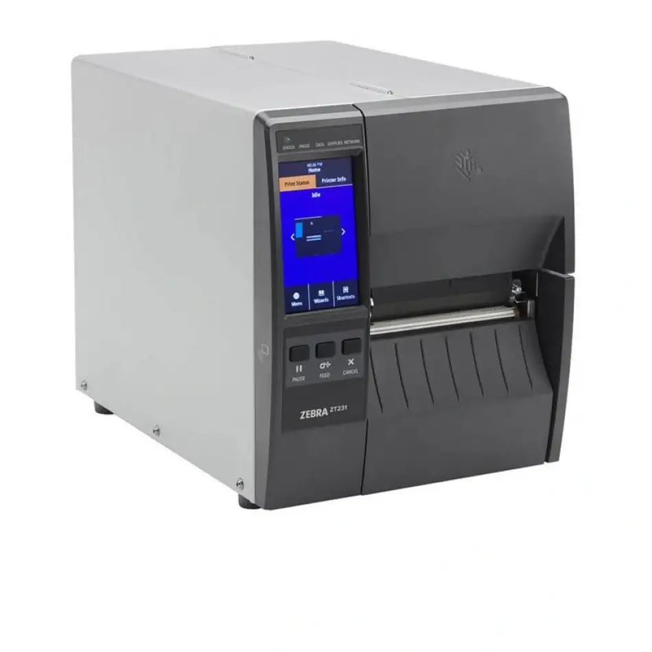 Zebra Zt231 (zt23142-t0e000fz) 203dpı Termal Transfer Usb+seri+ethernet Metal Kasa End. Barkod Yazıcı (ribonlu Kullanım)