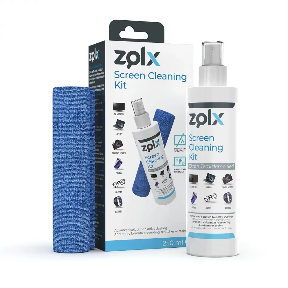 Zolx  Zlx1-250ml Ekran Temizleme Seti