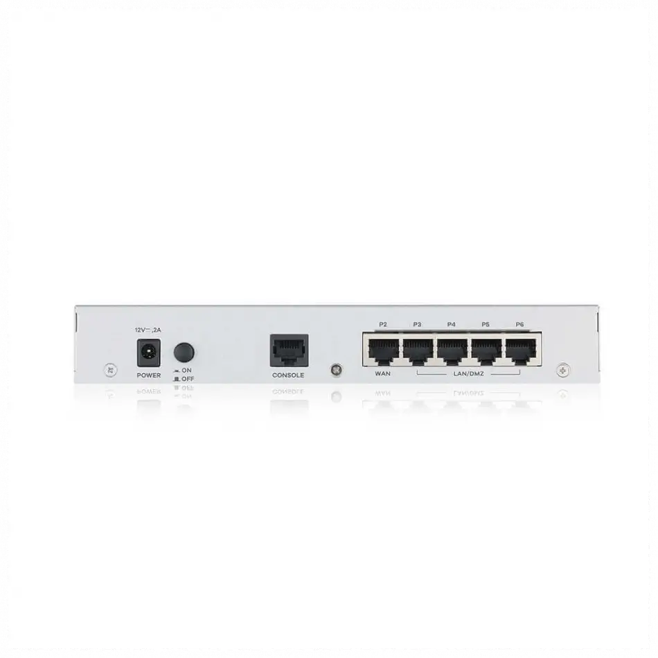 Zyxel Zywall Usg Flex100, Firewall Cihazı, +1 Yıllık Lisans Dahil (50 Kullanıcı)