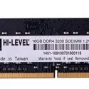 16gb Ddr4 3200mhz Sodımm 1.2v Hlv-sopc25600d4/16g Hı-level