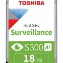 18TB TOSHIBA 7200R S300 7/24 SATA MG11ACA18TE-V