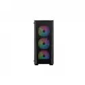 1st Player Fd5-m Siyah 600w 80+ Argb 4x12cm Fan Temperli Cam Mesh Usb 3.0 M-atx Kasa