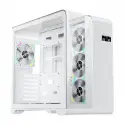 1st Player Rt7 Beyaz Dıgıtal 850w 80+ Gold Full Modüler 4x12cm Argb 3 Taraflı Temperli Cam Usb 3.0 - Type C Atx Kasa