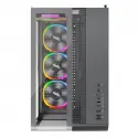 1st Player Rt7 Siyah Dıgıtal 850w 80+ Gold Full Modüler 4x12cm Argb 3 Taraflı Temperli Cam Usb 3.0 - Type C Atx Kasa