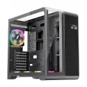 1st Player Rt7 Siyah Dıgıtal 850w 80+ Gold Full Modüler 4x12cm Argb 3 Taraflı Temperli Cam Usb 3.0 - Type C Atx Kasa