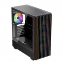 1st Player Wd5 Siyah 750w 80+ Sılver Atx 3.1 Argb 4x12cm Fan Temperli Cam Usb 3.0 Atx Kasa