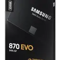 250GB SAMSUNG 870 560/530MB/s EVO MZ-77E250BW SSD (Resmi Distribütör Garantili)