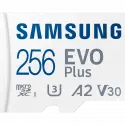 256gb Samsung Evo Plus Mıcrosdxc Uhs-ı U3 V30 A2 160mb/s Mb-mc256sa/tr