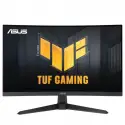 27 Asus Tuf Gamıng Vg27vQ3b 1ms 180mhz 2xhdmı 1xdp Fhd 1920x1080 Yükseklik Ayarı Curved Vesa Siyah Gamıng