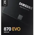 2tb Samsung 870 Evo 560/530mb/s Mz-77e2t0bw Ssd (resmi Distribütör Garantili)