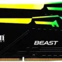 32gb Ddr5 6400mhz Cl32 Kf564c32bbeak2-32tr Kıngston Beast Rgb 2x16g