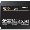 500gb Samsung 870 560/530mb/s Evo Mz-77e500bw Ssd (resmi Distribütör Garantili)