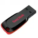 64 Gb Sandısk Cruzer Glıde Blade Black Usb Bellek 2.0 Sdcz50-064g-b35