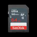 64gb Sandısk Ultra Sdxc 100mb/s Sdsdunr-064g-gn3ın