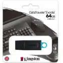 64gb Usb3.2 Gen1 Dtx/64gb Exodia Kıngston