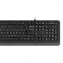 A4 Tech F1010 Usb Q Klavye-mouse Siyah-gri Set