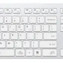 A4 Tech Fbx50c Bluetooth Q Şarjlı Beyaz Klavye