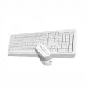 A4 Tech Fg1010, Beyaz, Fstyler, 2.4ghz Kablosuz, Türkçe Q, Klavye Mouse Set
