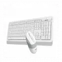 A4 Tech Fg1010, Beyaz, Fstyler, 2.4ghz Kablosuz, Türkçe Q, Klavye Mouse Set